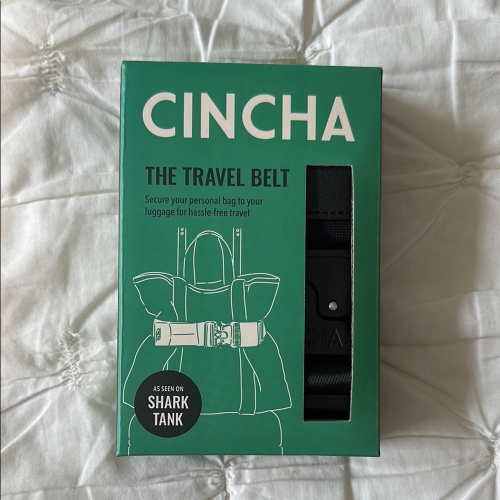 Cinch Travel Belt - Black